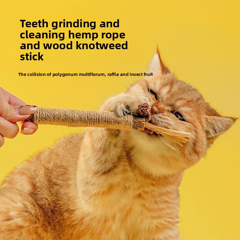 Wood Catnip Chew Sticks