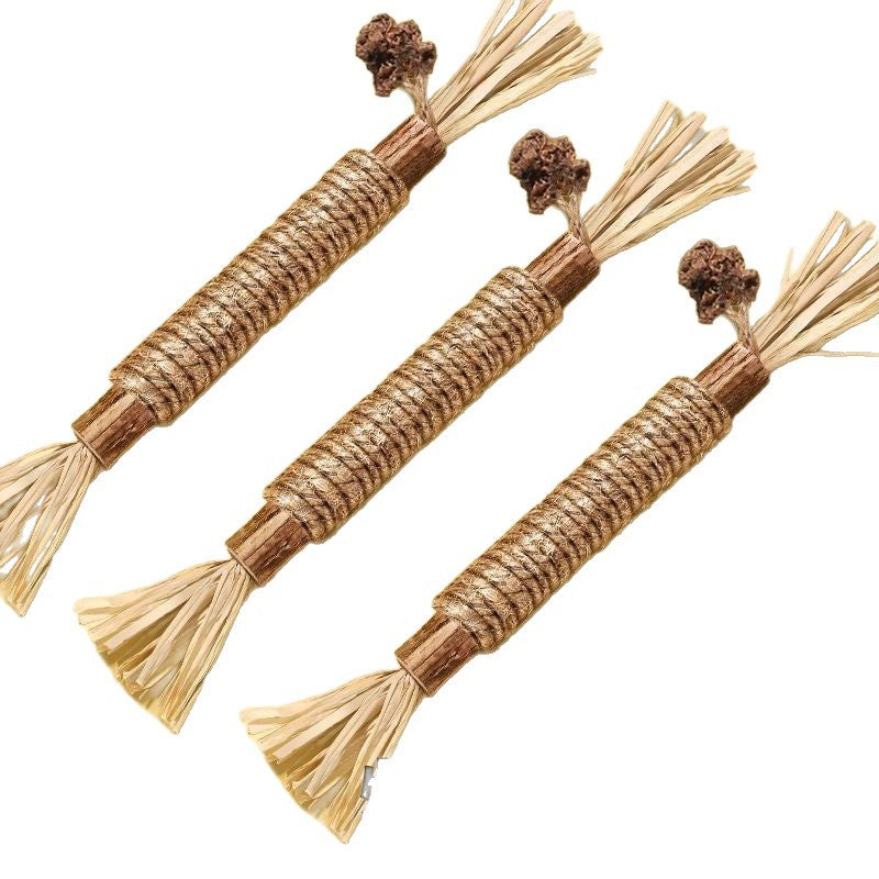 Wood Catnip Chew Sticks