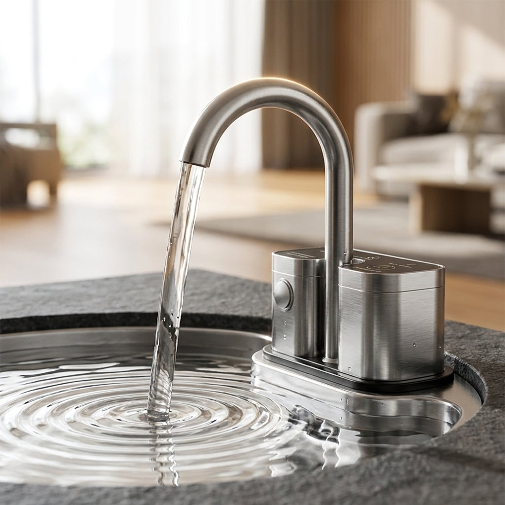 Ravyura PureFlow™ Wireless Stainless Steel Cat Water Fountain